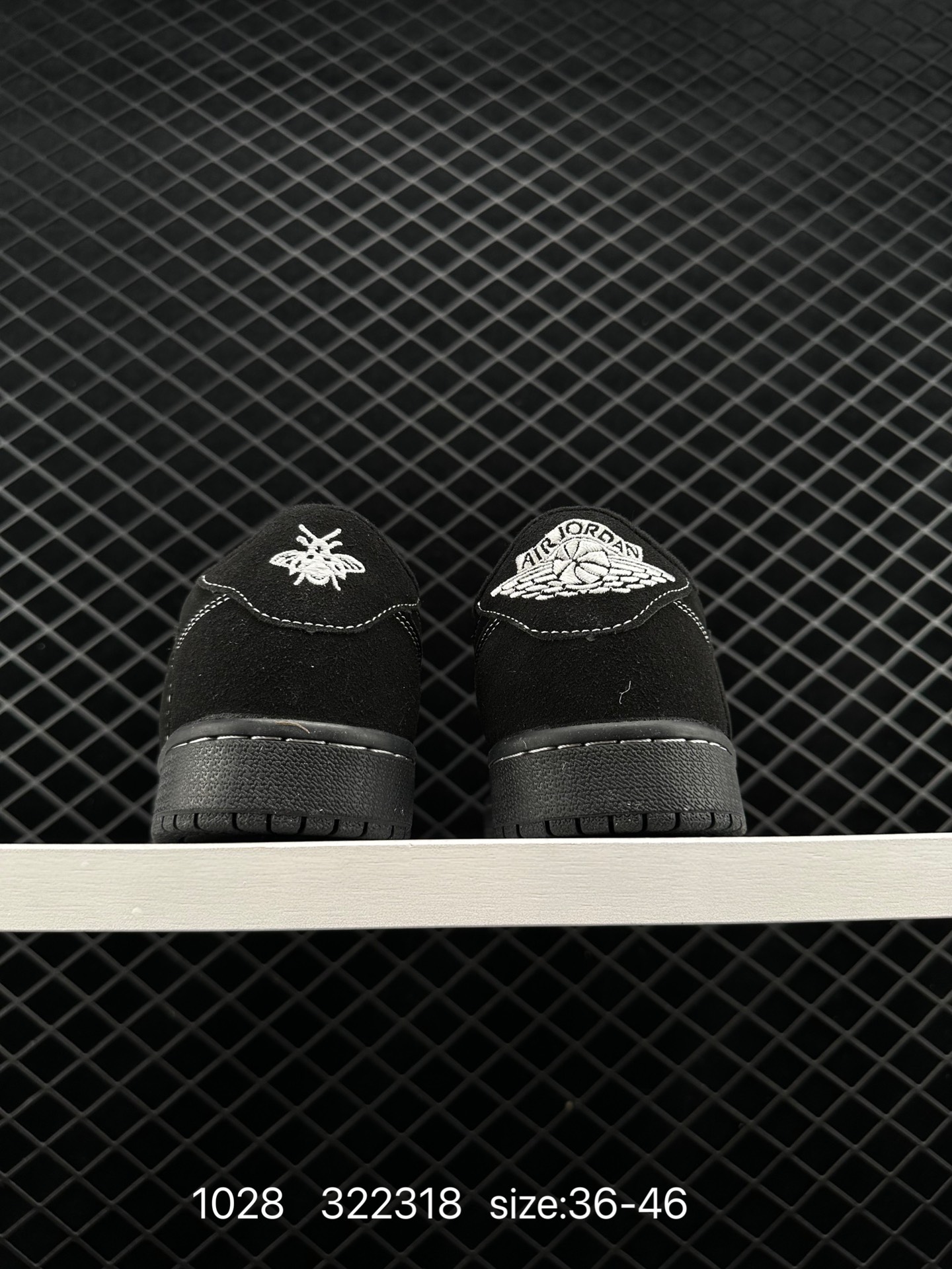 fragment design x Travis Scott x Nike Air Jordan 1 Low OG SP”Black/Green Toe“